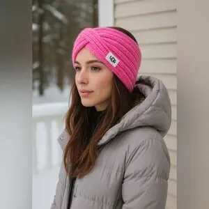 UGG | Accessories | Ugg Twist Cable Knit Headband Wrap 